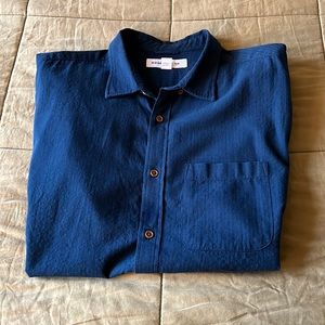 Blue Mens Old Navy Button Down Shirt